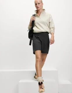 Stormwear™ High Waisted Trekking Shorts -Marks and Spencer Shop stormwear high waisted trekking shorts 8
