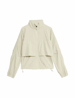 Stormwear™ Hooded Sports Jacket -Marks and Spencer Shop stormwear hooded sports jacket