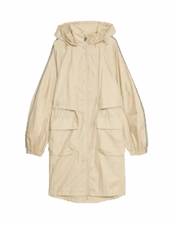 Packable Iridescent Hooded Parka With Stormwear™ 30 Packable Iridescent Hooded Parka With Stormwear™ -Marks and Spencer Shop stormwear iridescent hooded parka