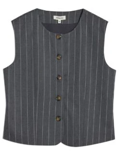 Striped Waistcoat -Marks and Spencer Shop striped waistcoat 12