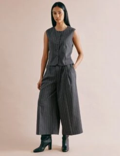 Striped Waistcoat -Marks and Spencer Shop striped waistcoat 8