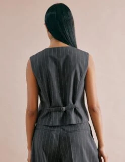 Striped Waistcoat -Marks and Spencer Shop striped waistcoat 9