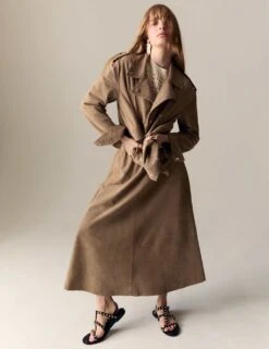 Suede Collared Biker Jacket -Marks and Spencer Shop suede collared biker jacket 11