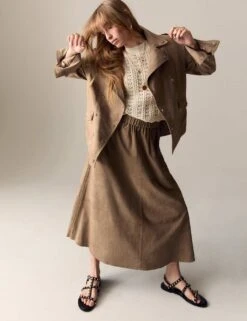 Suede Collared Biker Jacket -Marks and Spencer Shop suede collared biker jacket 12