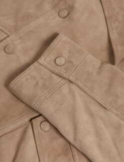 Suede Collared Biker Jacket -Marks and Spencer Shop suede collared biker jacket 8