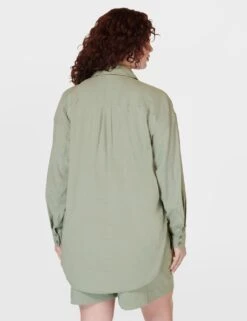 Sweaty Betty Summer Stretch Linen Rich Utility Shirt -Marks and Spencer Shop summer stretch linen rich utility shirt 7