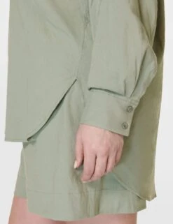 Sweaty Betty Summer Stretch Linen Rich Utility Shirt -Marks and Spencer Shop summer stretch linen rich utility shirt 8