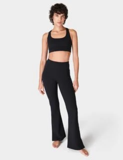 Sweaty Betty Super Soft High Waisted Flared Trousers 23 Sweaty Betty Super Soft High Waisted Flared Trousers -Marks and Spencer Shop super soft high waisted flared trousers 9