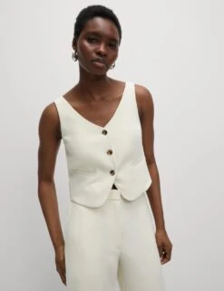 Tailored Waistcoat -Marks and Spencer Shop tailored waistcoat 15