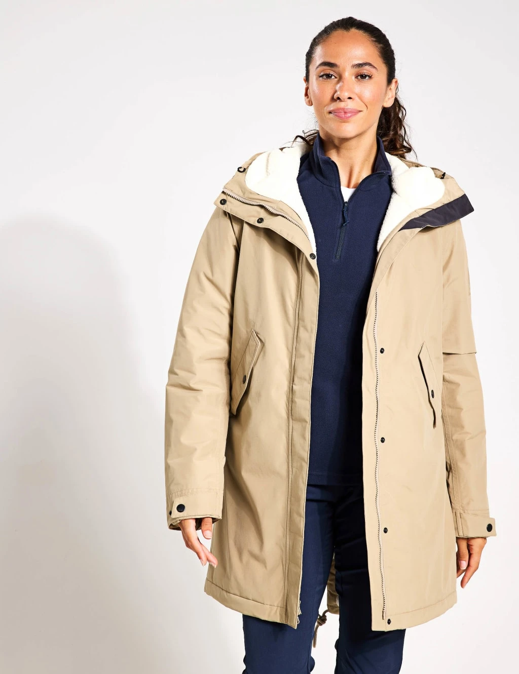 Jack Wolfskin Talforst Cotton Blend Waterproof Parka Coat 17 Jack Wolfskin Talforst Cotton Blend Waterproof Parka Coat - Image 15