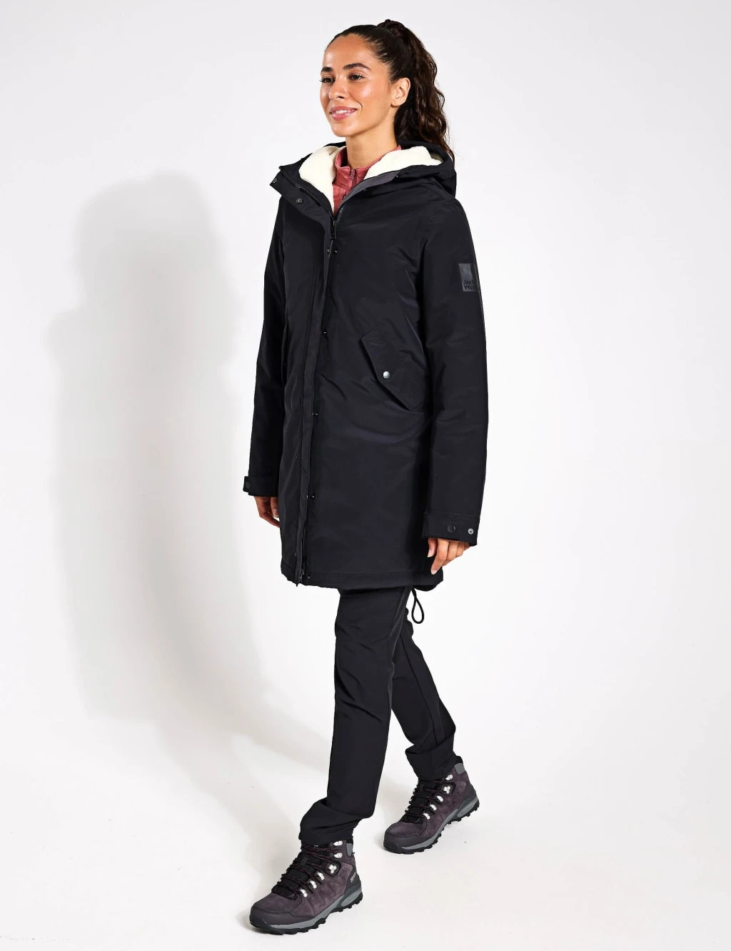 Jack Wolfskin Talforst Cotton Blend Waterproof Parka Coat 9 Jack Wolfskin Talforst Cotton Blend Waterproof Parka Coat - Image 7