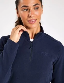 Jack Wolfskin Taunus Fleece Lightweight Half Zip Sweatshirt -Marks and Spencer Shop taunus fleece lightweight half zip sweatshirt 8