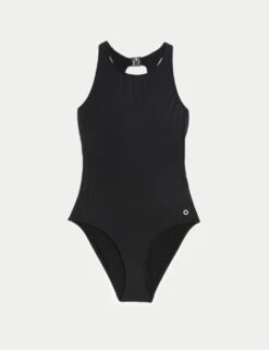 Tummy Control Cut Out Swimsuit -Marks and Spencer Shop thermal hooded fleece jacket 6