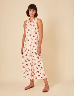 Tomato Print Midi Shirt Dress 17 Tomato Print Midi Shirt Dress -Marks and Spencer Shop tomato print midi shirt dress 5
