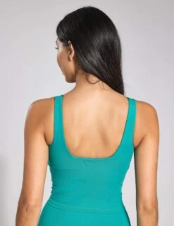 Girlfriend Collective Tommy Tank Square Neck Vest Top -Marks and Spencer Shop tommy tank square neck vest top 10