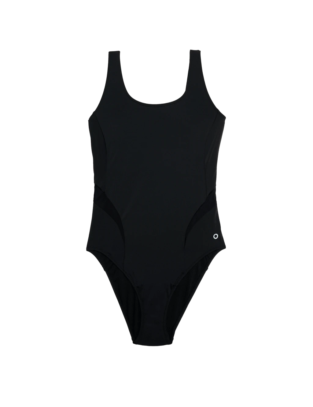 Tummy Control Padded Mesh Panel Swimsuit 11 Tummy Control Padded Mesh Panel Swimsuit - Image 9