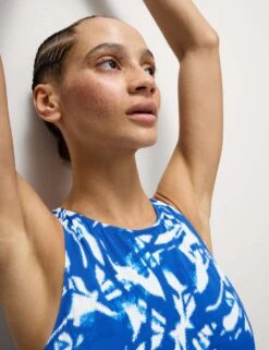 Tummy Control Printed Cut Out Swimsuit 21 Tummy Control Printed Cut Out Swimsuit -Marks and Spencer Shop tummy control printed cut out swimsuit 7