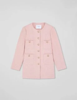 Tweed Textured Longline Utility Jacket -Marks and Spencer Shop tweed textured longline utility jacket 7