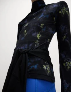 Ultraheat™ Printed Half Zip Running Top -Marks and Spencer Shop ultraheat printed half zip running top 13