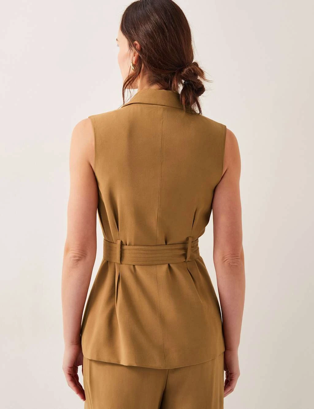 MONSOON V-Neck Tie Detail Waistcoat 8 MONSOON V-Neck Tie Detail Waistcoat - Image 6