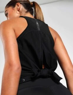 Kendell Crew Neck Tie Back Vest Top -Marks and Spencer Shop vest 6