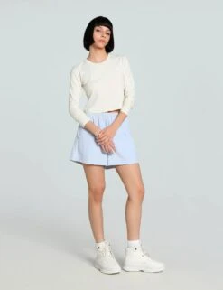 Puma Wardrobe Ess Cotton Rich Crop Top -Marks and Spencer Shop wardrobe ess cotton rich crop top 10