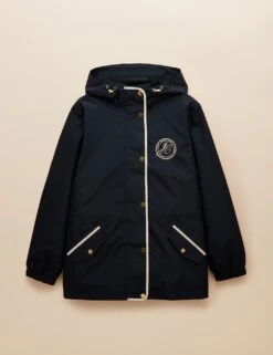 Joules Waterproof Hooded Short Raincoat 26 Joules Waterproof Hooded Short Raincoat -Marks and Spencer Shop waterproof hooded short raincoat 8