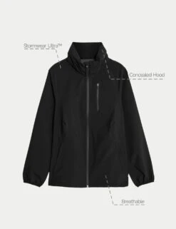 Waterproof Hooded Sports Jacket With Stormwear™ Ultra -Marks and Spencer Shop waterproof hooded sports jacket 1