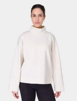 Sweaty Betty Wind Down Funnel Neck Oversized Top -Marks and Spencer Shop wind down funnel neck oversized top 14