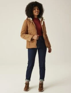 Regatta Winnie Baffle Padded Hooded Raincoat -Marks and Spencer Shop winnie baffle padded hooded raincoat 10