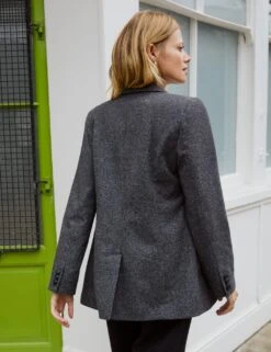 Wool Blend Tailored Blazer -Marks and Spencer Shop wool blend tailored blazer 9