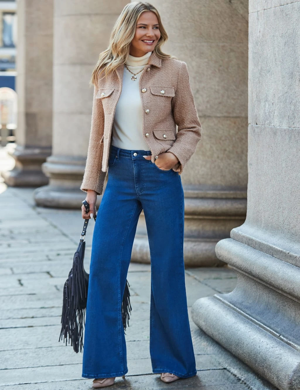 Boucle Pocket Detail Jacket 11 Boucle Pocket Detail Jacket - Image 9