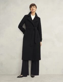 Wool Rich Belted Longline Tailored Coat -Marks and Spencer Shop wool rich belted longline tailored coat 7