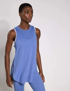 Zela Crew Neck Racer Back Longline Vest Top -Marks and Spencer Shop zela crew neck racer back longline vest top 5